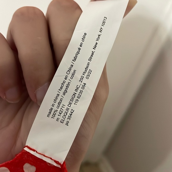 NWT ELOQUII Red Polka Dot Mini Skirt Tiered Ruffle Elastic Waist Size 26 Disney - Picture 7 of 11